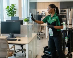 Trabajo en Jani-King: Auxiliar de Limpieza de Oficinas