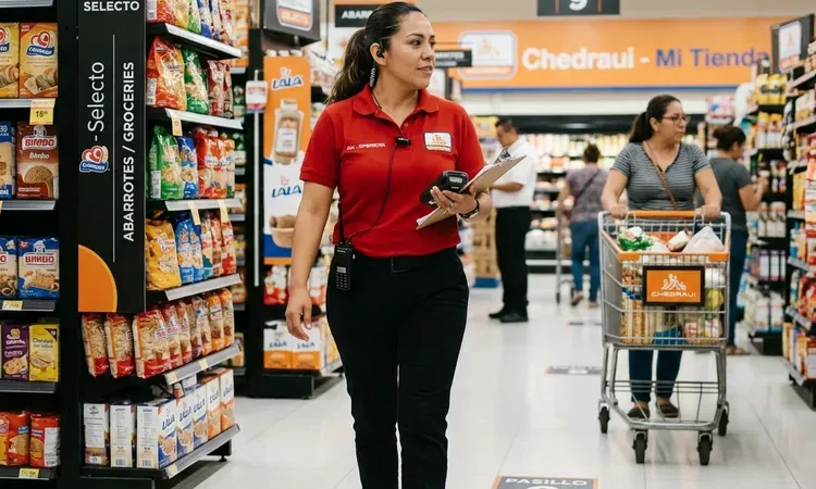 Bolsa de Trabajo Chedraui: Auxiliar de Piso de Ventas