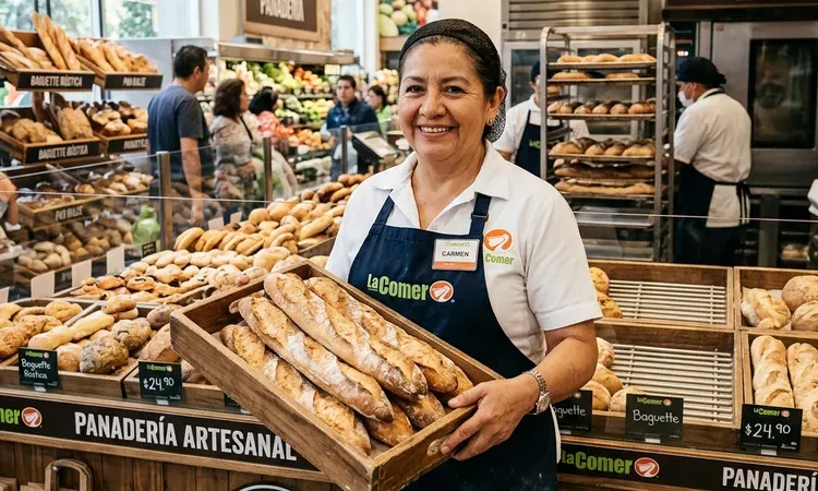 Empleos en La Comer: Panadero y Auxiliar de Tienda